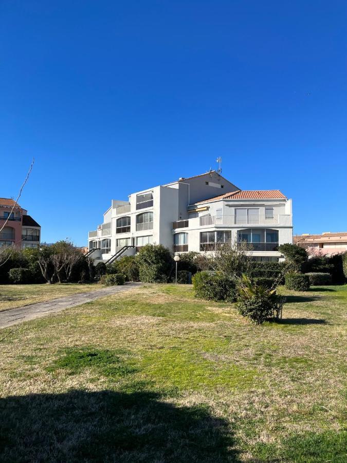 Appartement Entre La Lagune Et La Mer Avec Piscine, Direct Plage, Vue Partielle Mer Saint-Cyprien  Exterior foto